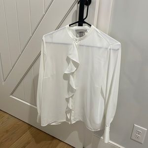 H&M white blouse